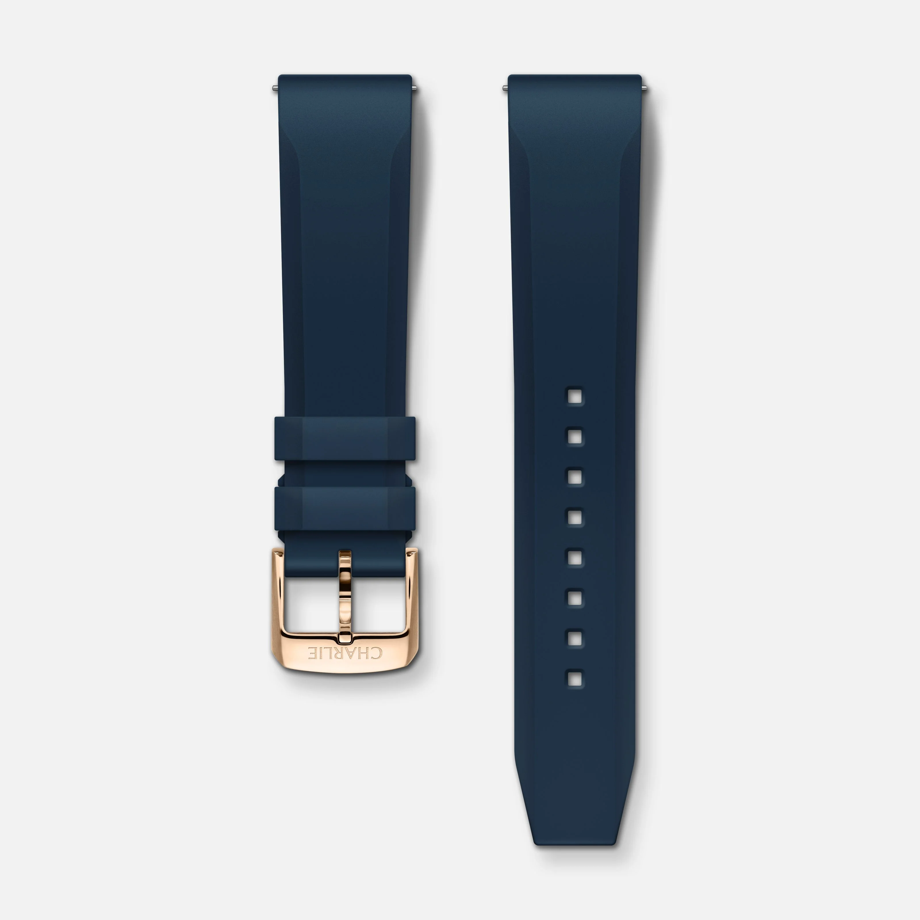 Bracelet caoutchouc bleu NBR 20mm - Image 5