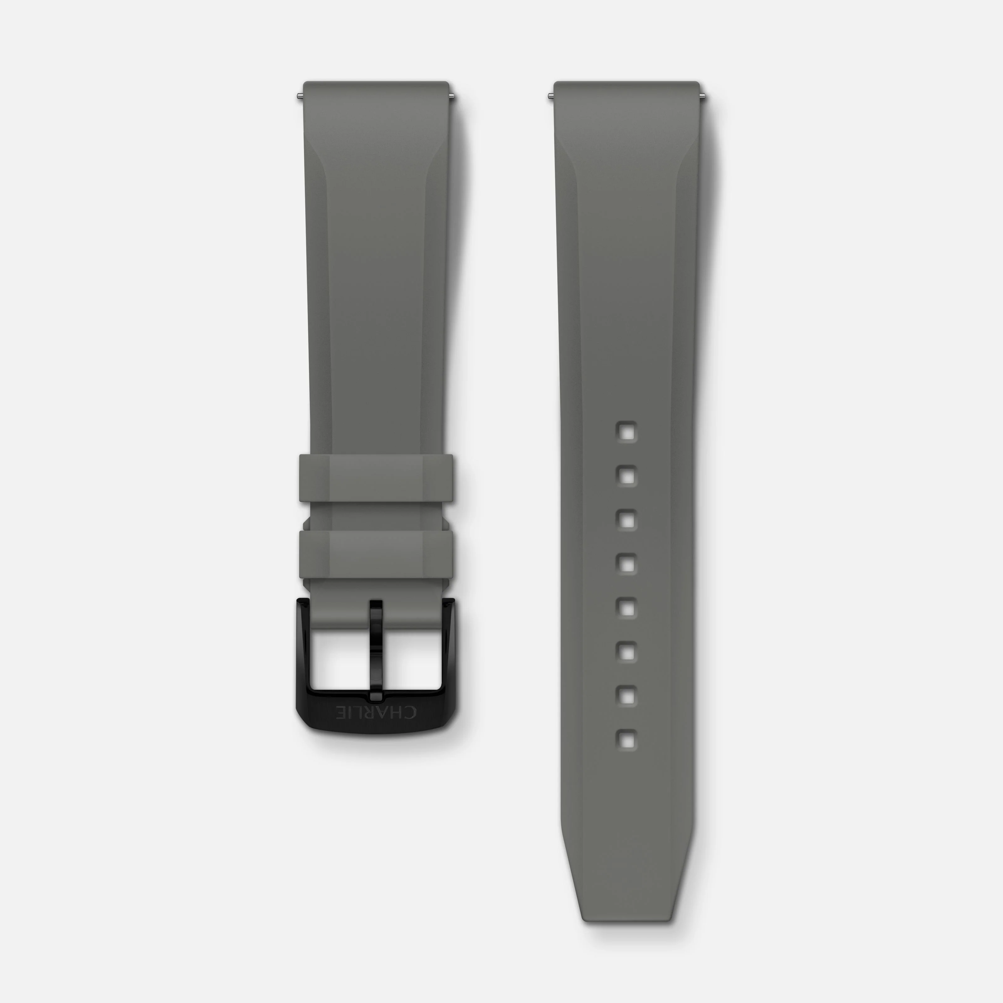 Bracelet caoutchouc gris NBR 20mm - Image 4