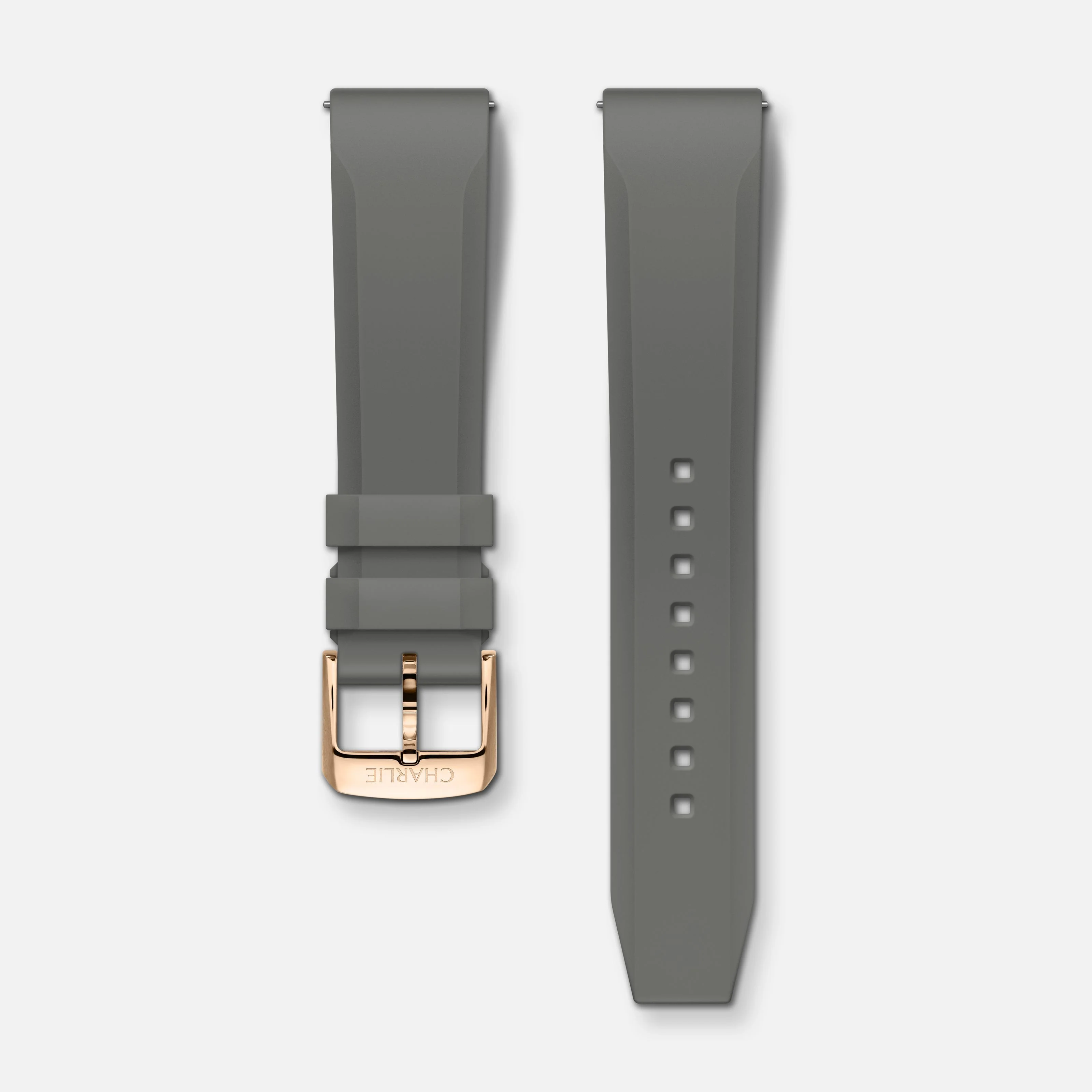 Bracelet caoutchouc gris NBR 20mm - Image 5