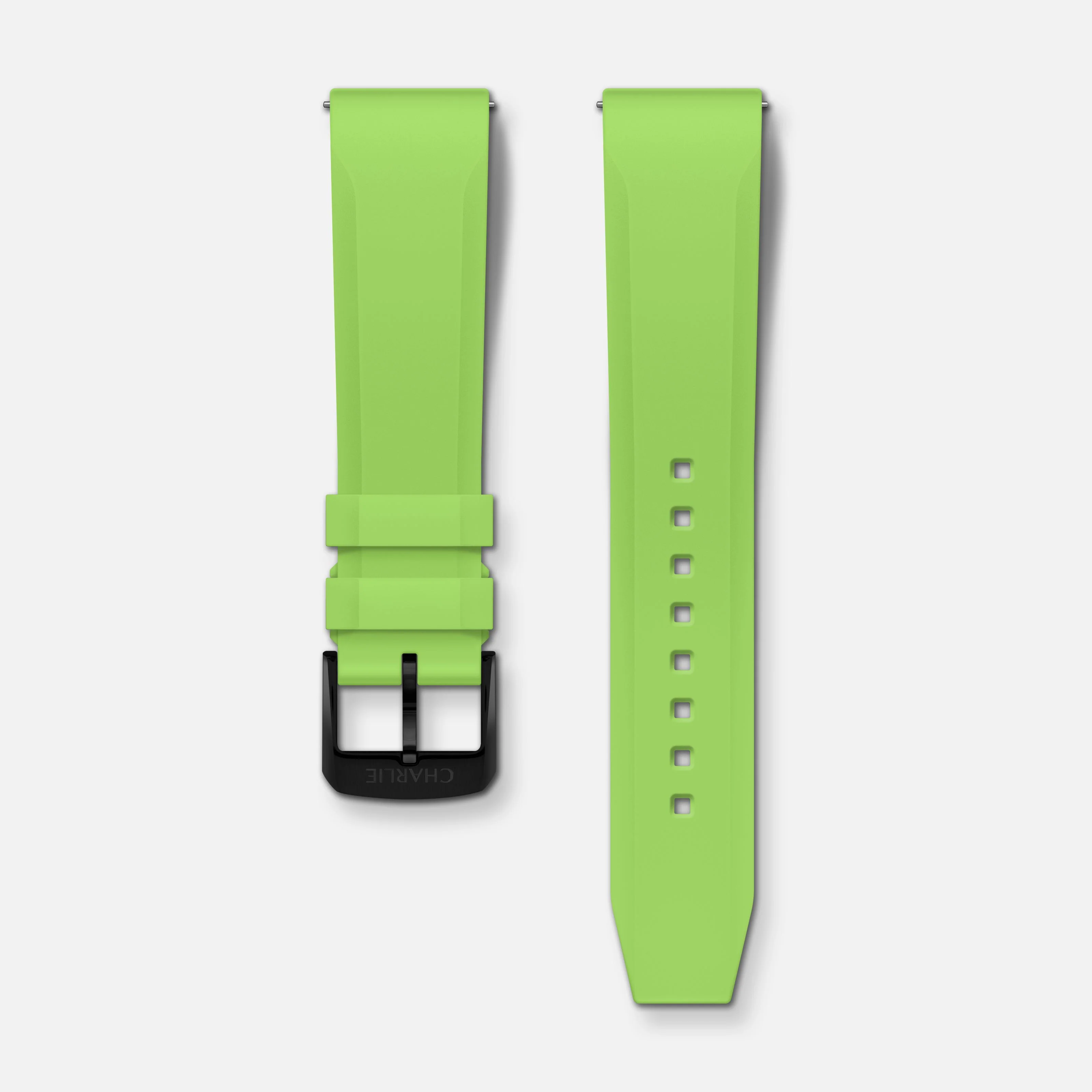 Bracelet caoutchouc lime NBR 20mm - Image 4
