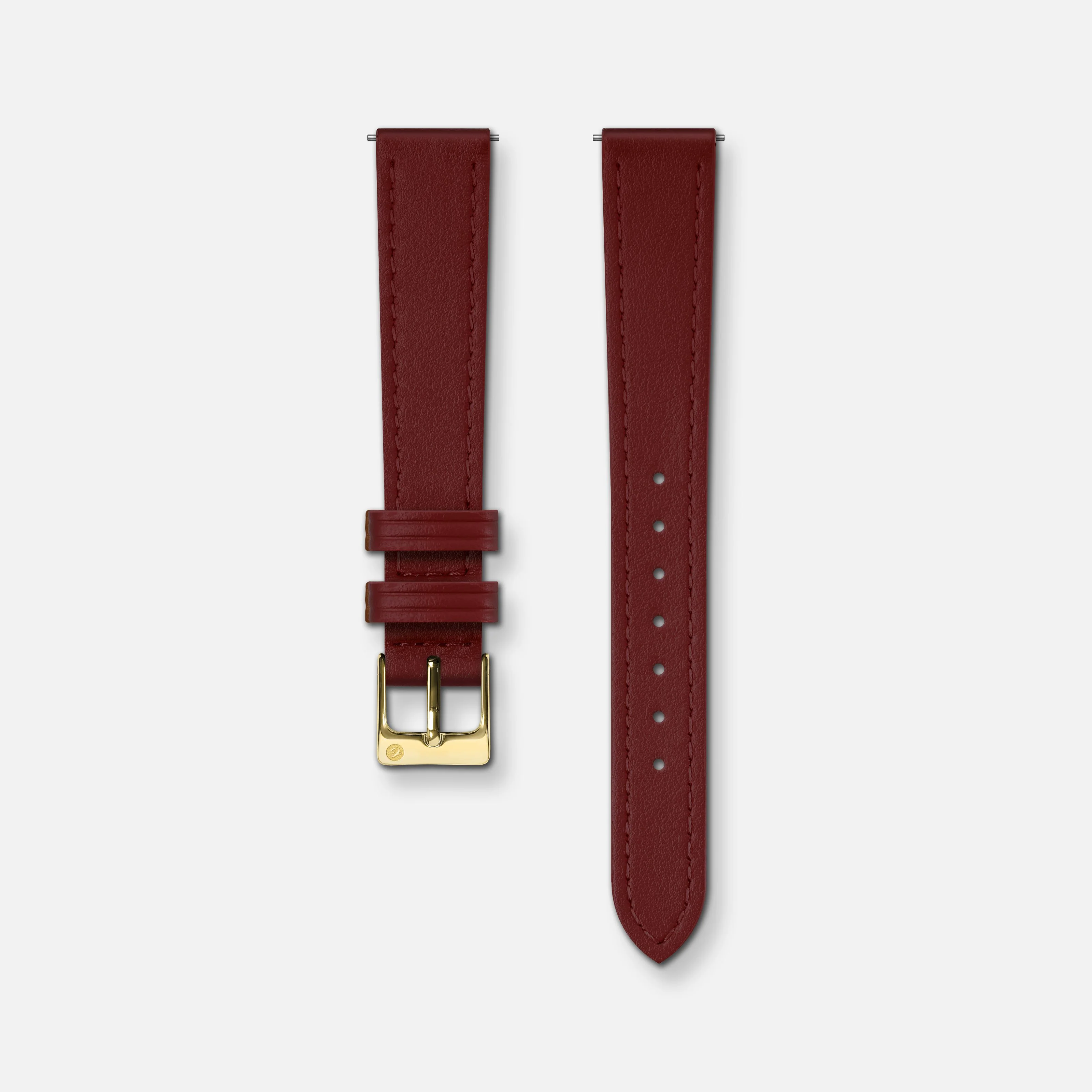 Bracelet cuir bordeaux 14mm - Image 4