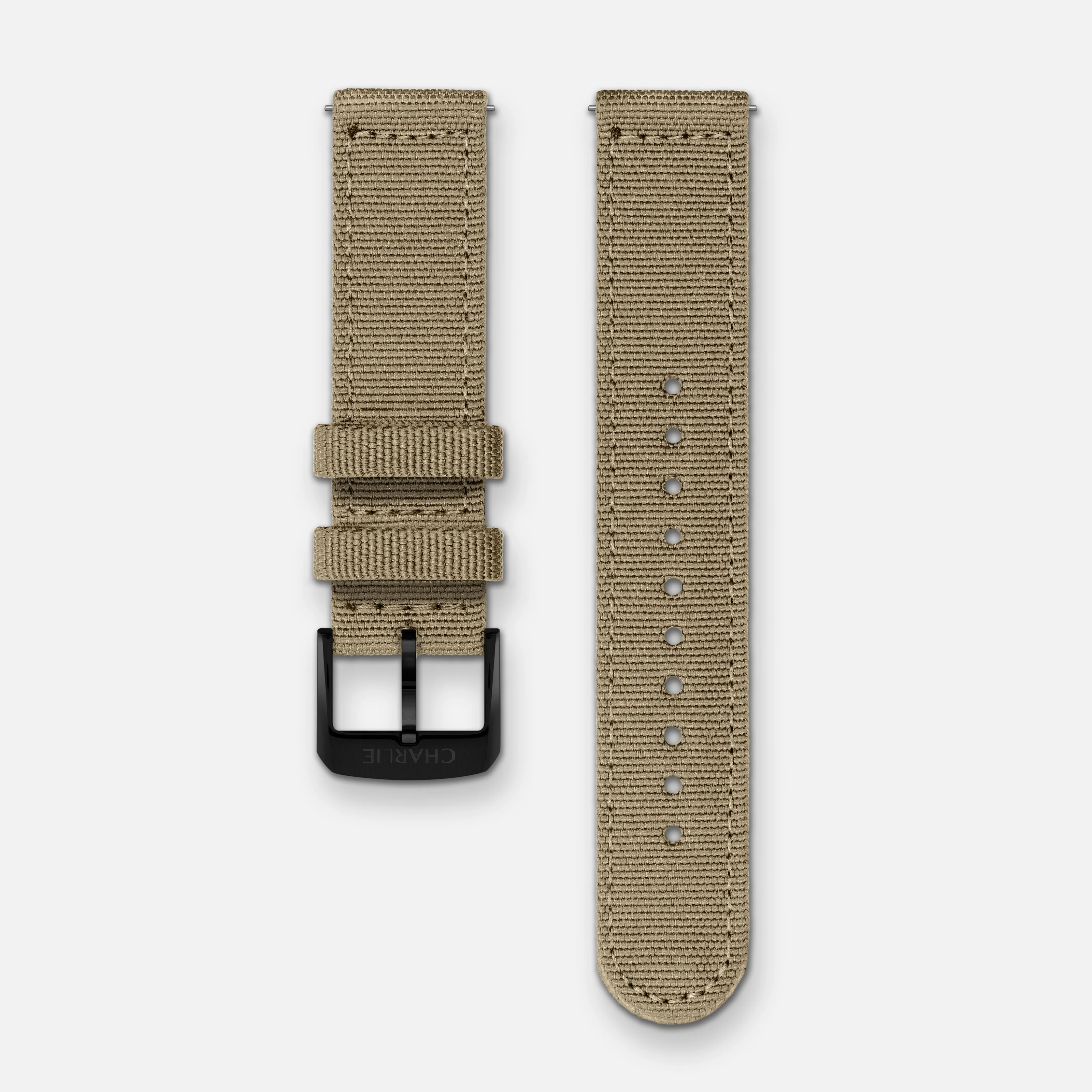 Bracelet Nylon Beige 20mm - Image 3