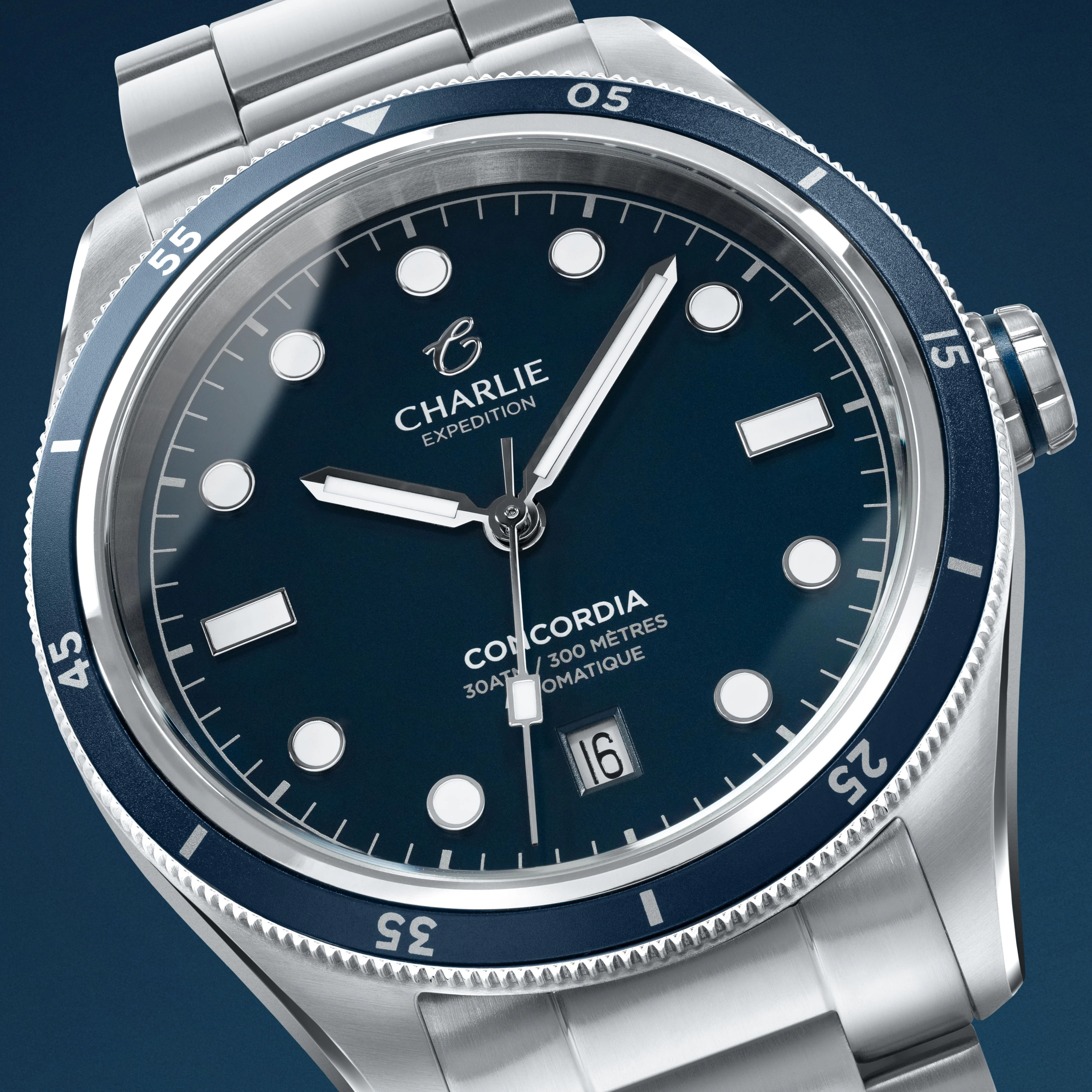 CONCORDIA - Automatique - Bleu Antarctique - Image 6