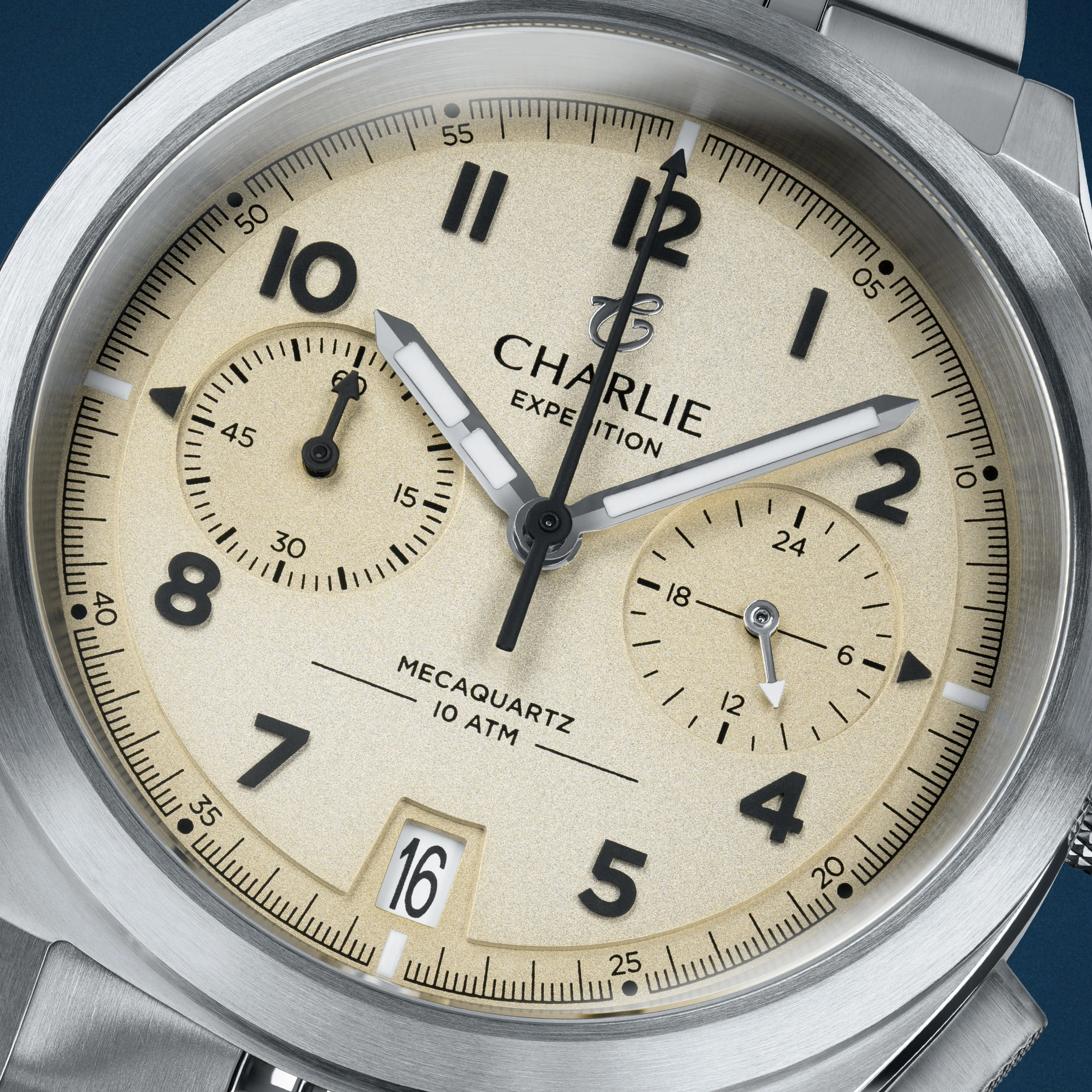 GR - Chronographe - Beige - Image 3