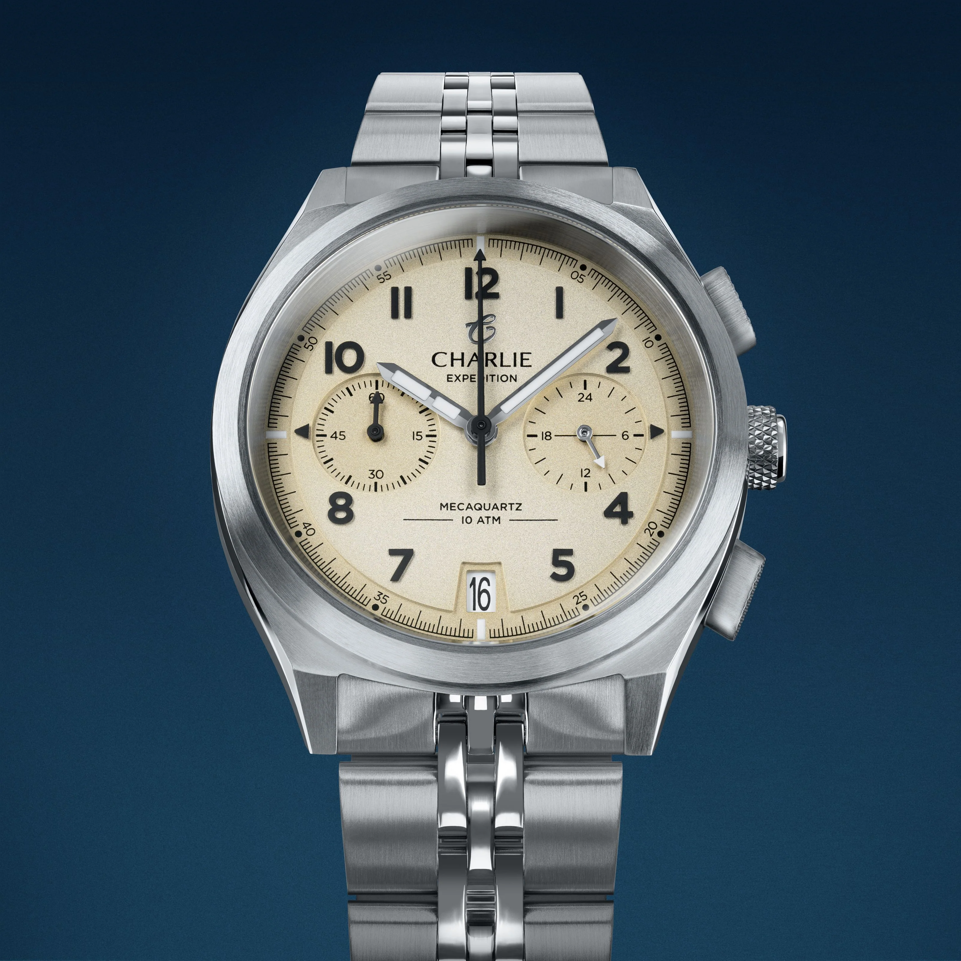GR - Chronographe - Beige - Image 4