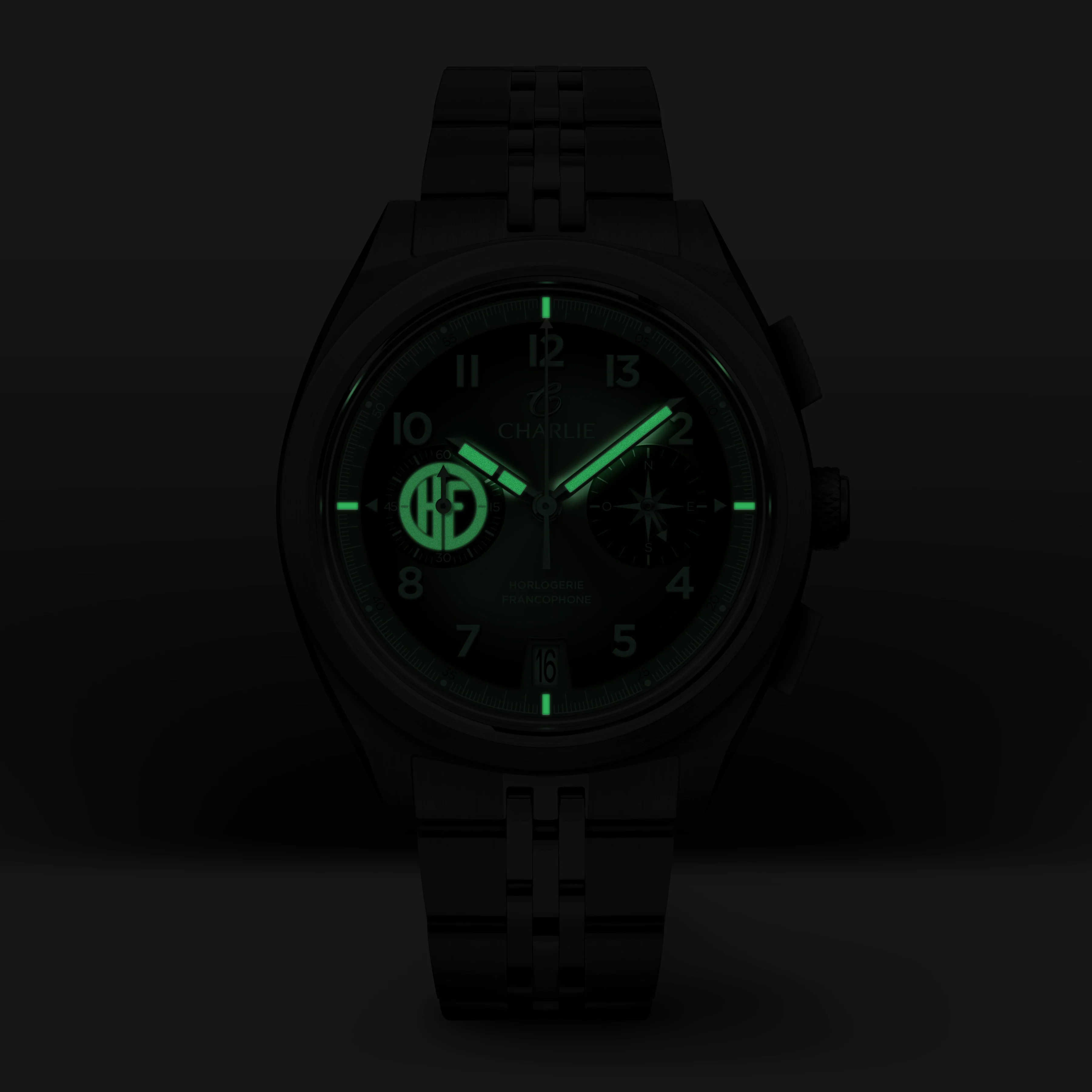 GRX - Mecaquartz Chronographe - HF "SALVIA" - Image 5