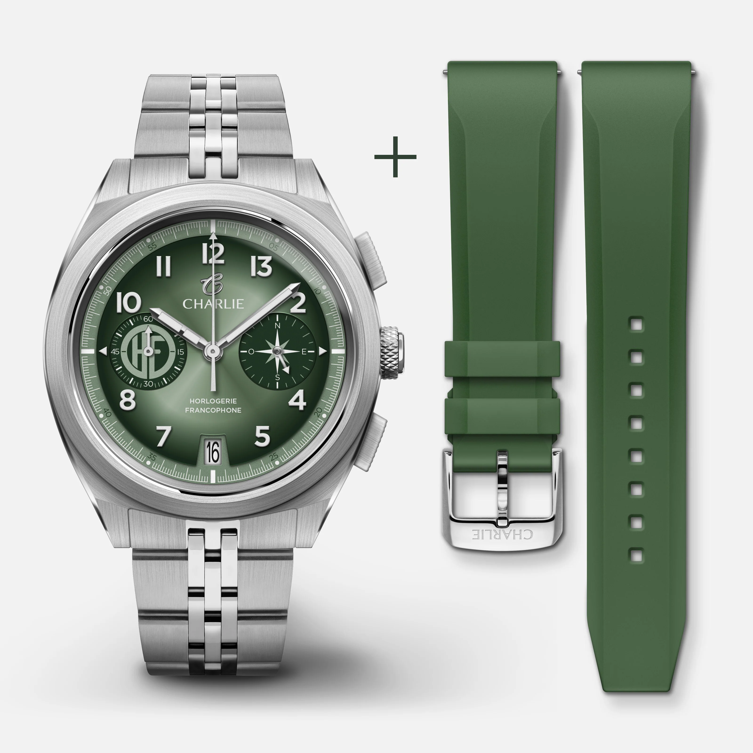 GRX - Mecaquartz Chronographe - HF "SALVIA" - Image 8