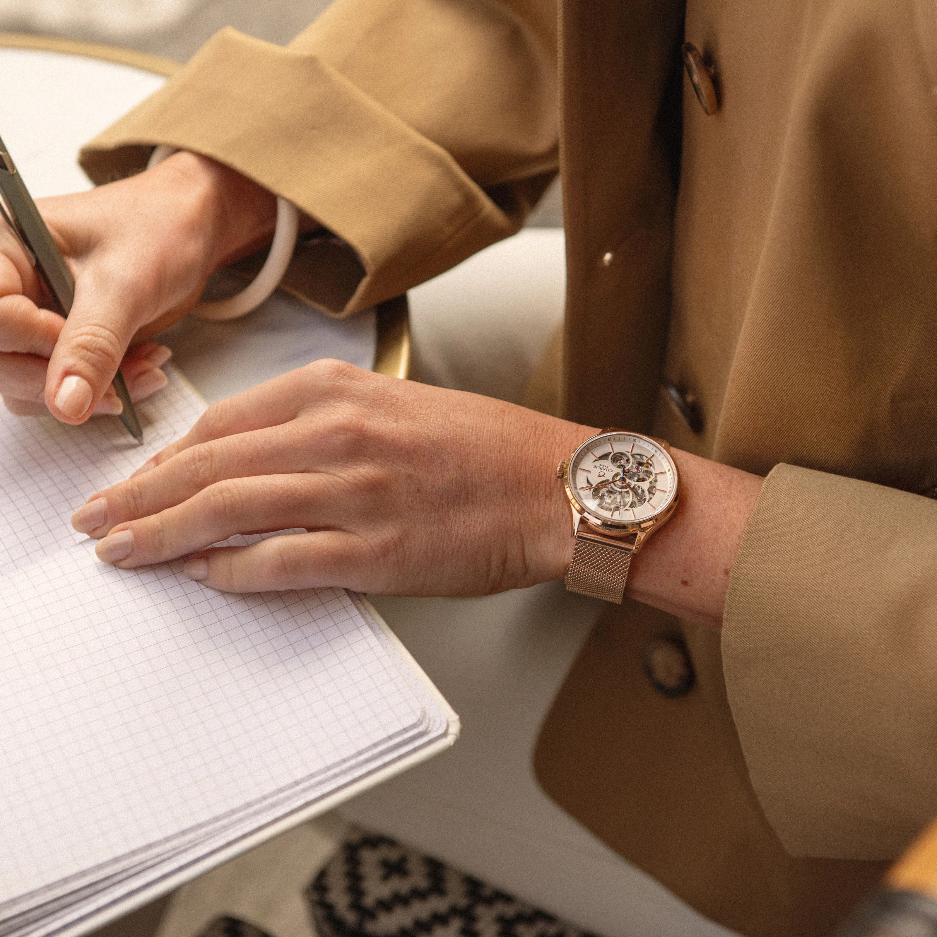 Montre automatique femme