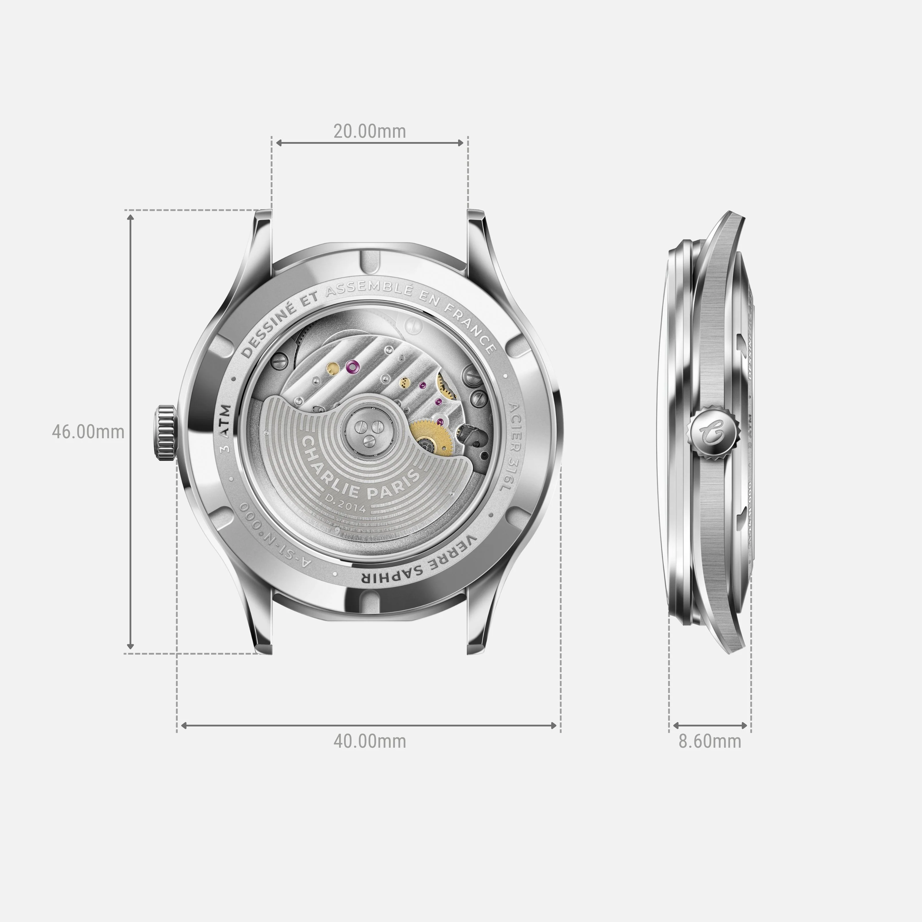 INITIAL - Slim - Blanc - Image 4