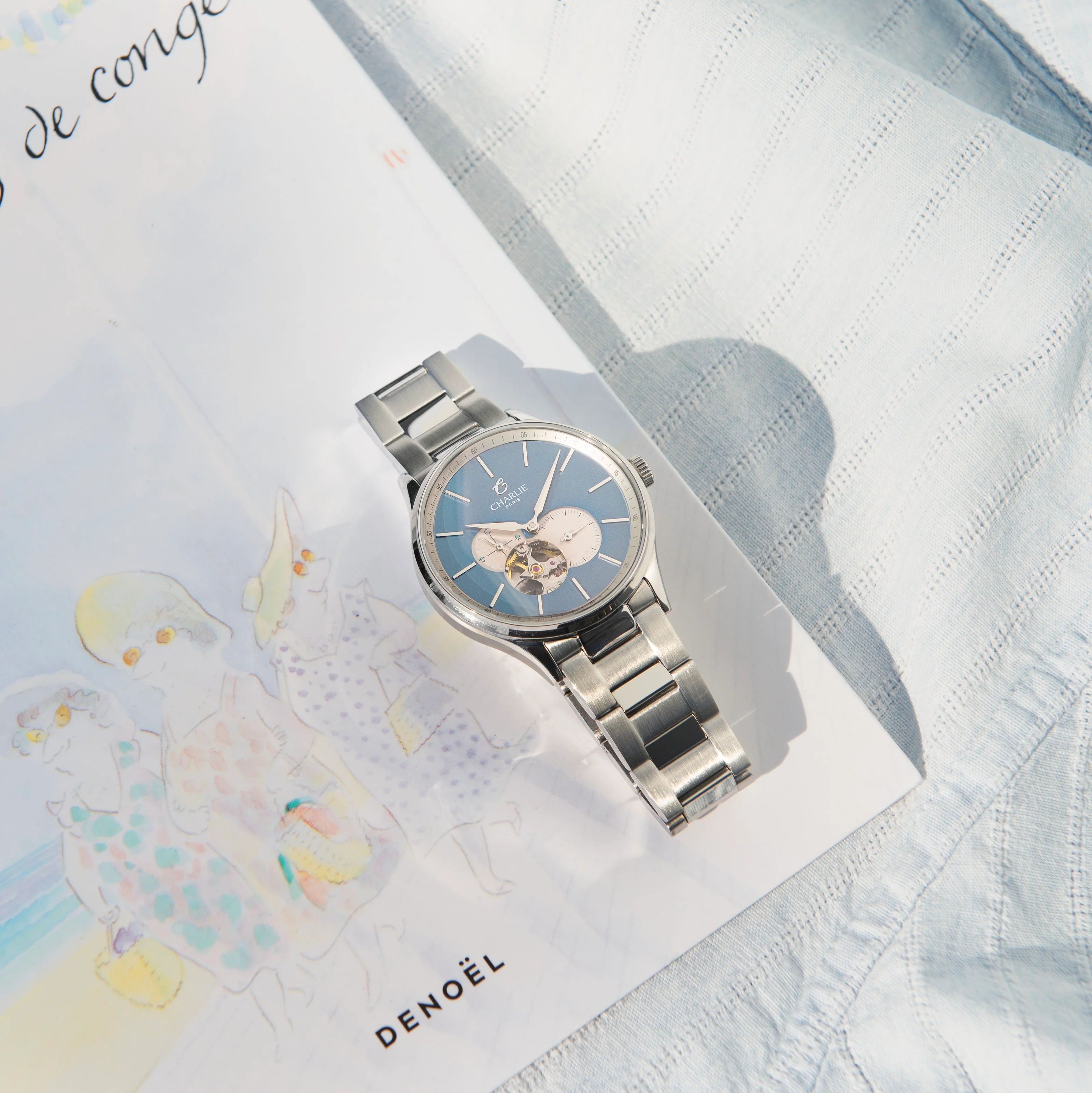 INITIAL - Cœur Ouvert - Summer Blue - Image 7