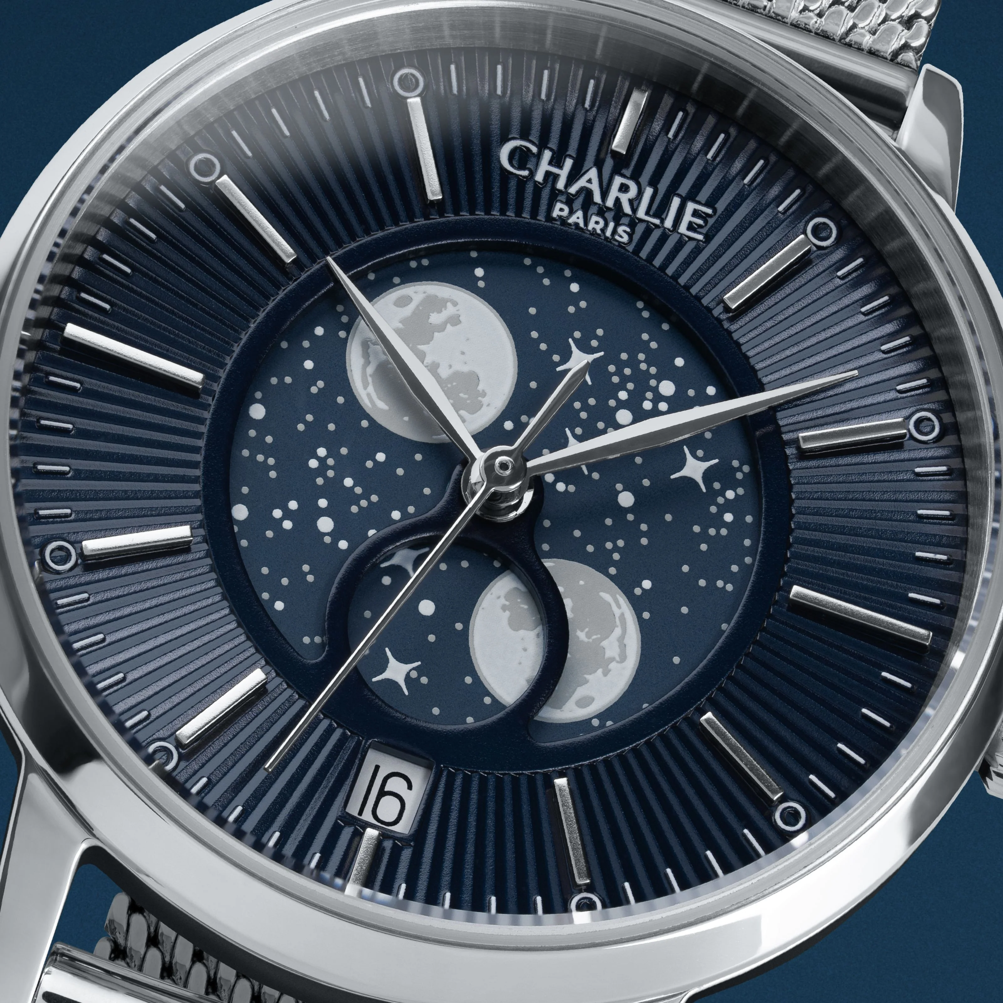 SULLY - Phase de Lune - Acier & Bleu - Image 5