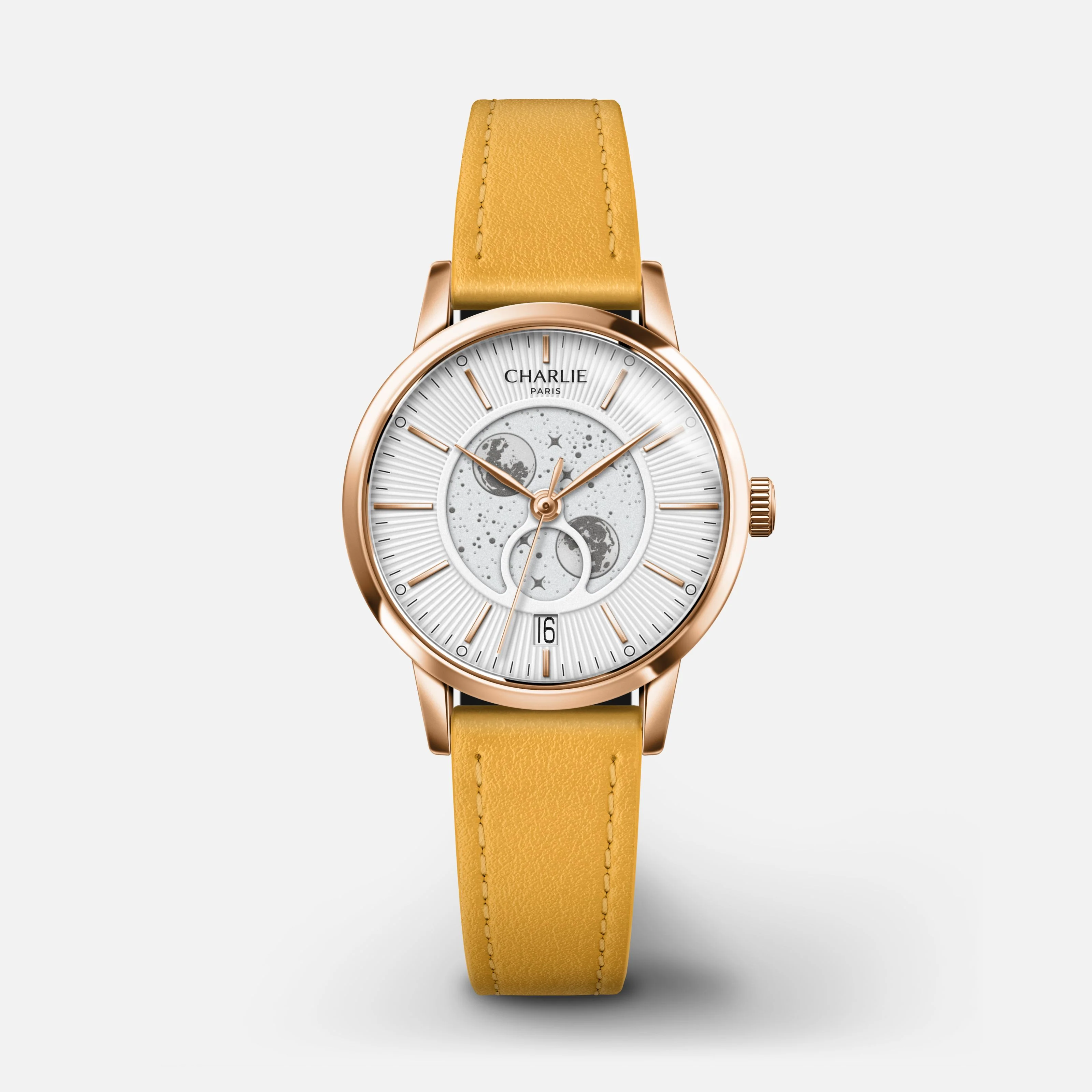 SULLY - Phase de Lune - Doré rose & Blanc - Image 16