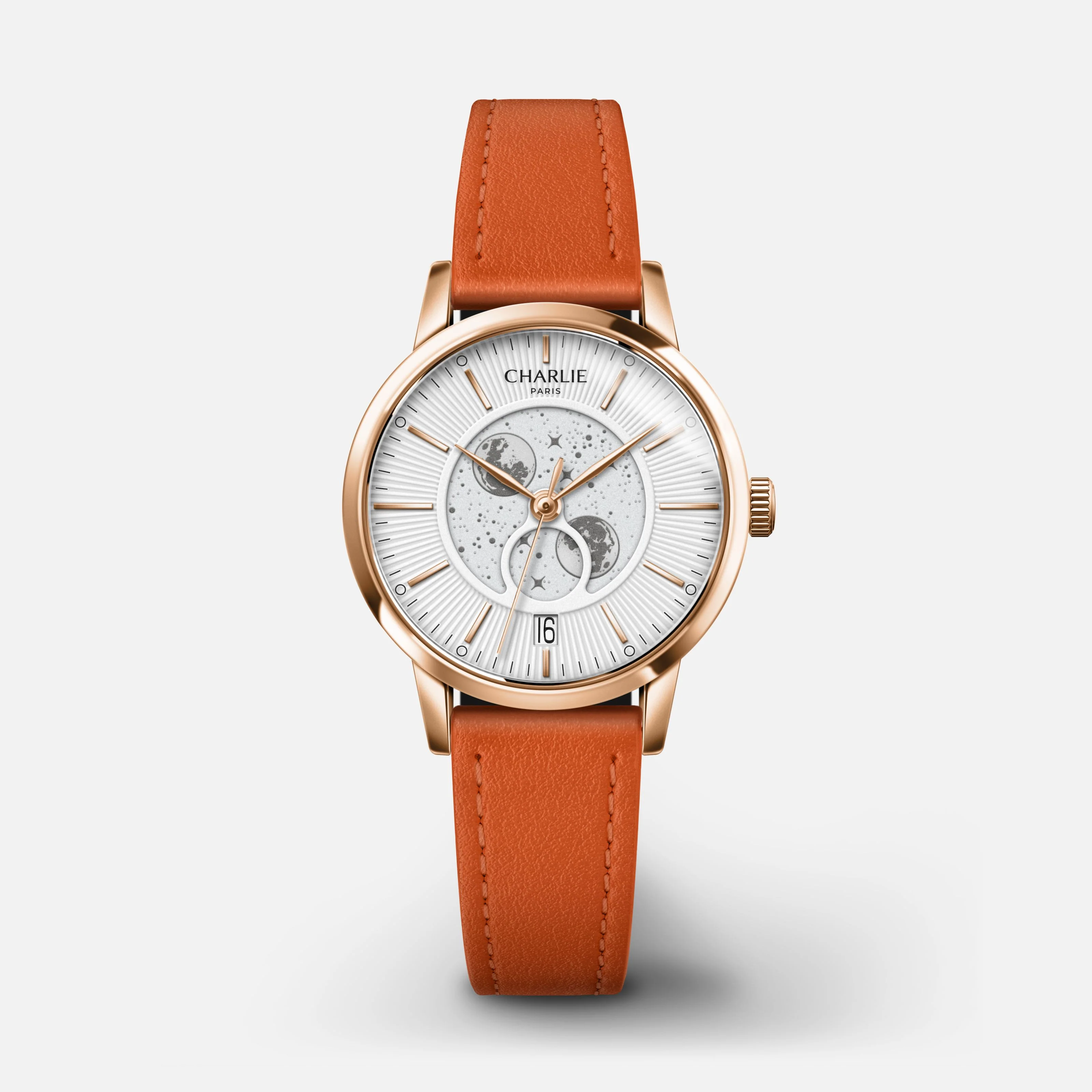 SULLY - Phase de Lune - Doré rose & Blanc - Image 17