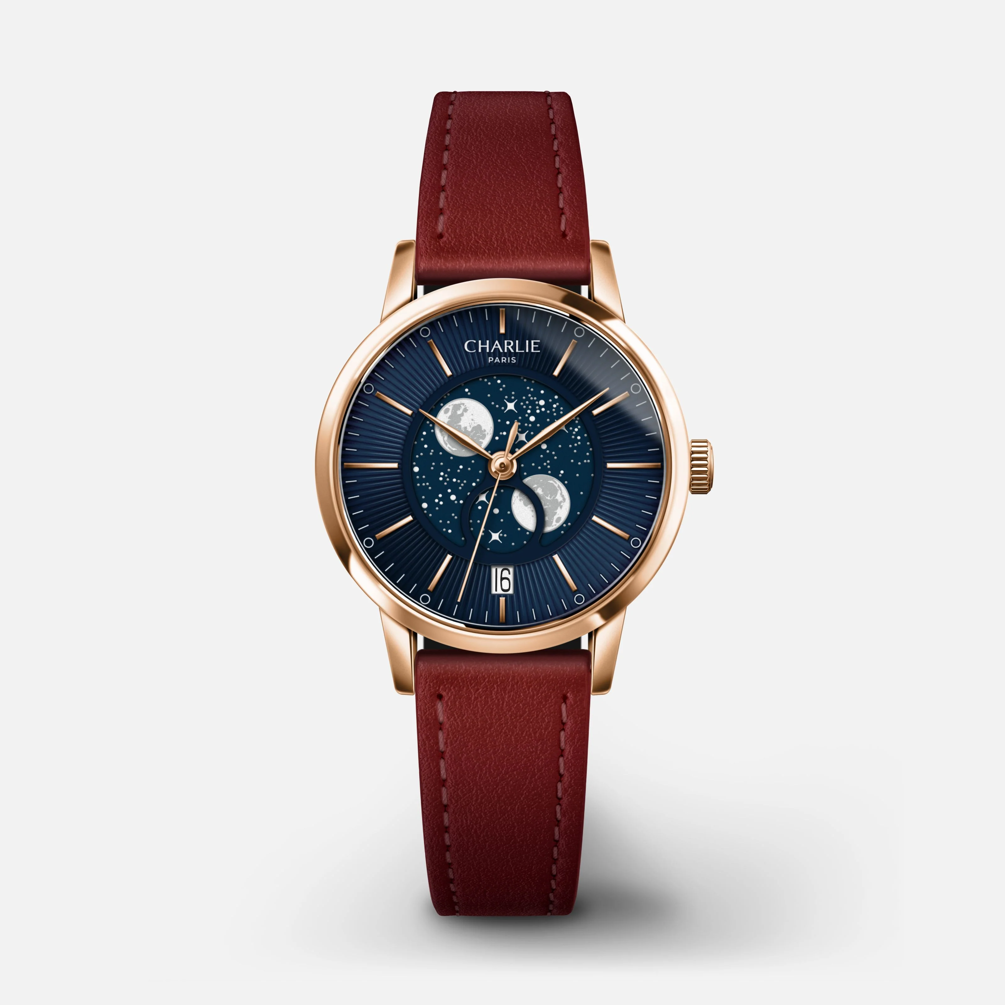 SULLY - Phase de Lune - Doré rose & Bleu - Image 14