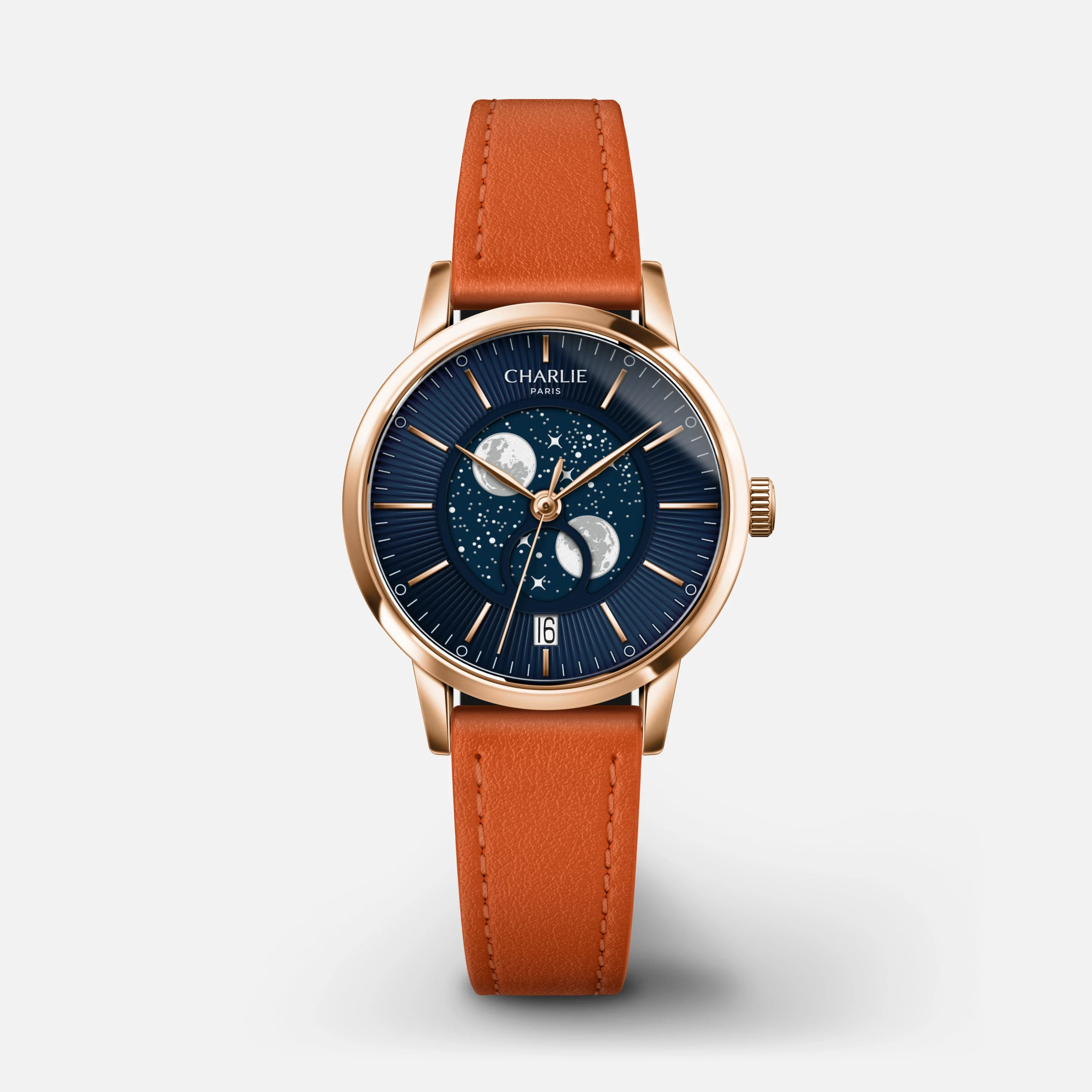 SULLY - Phase de Lune - Doré rose & Bleu - Image 14