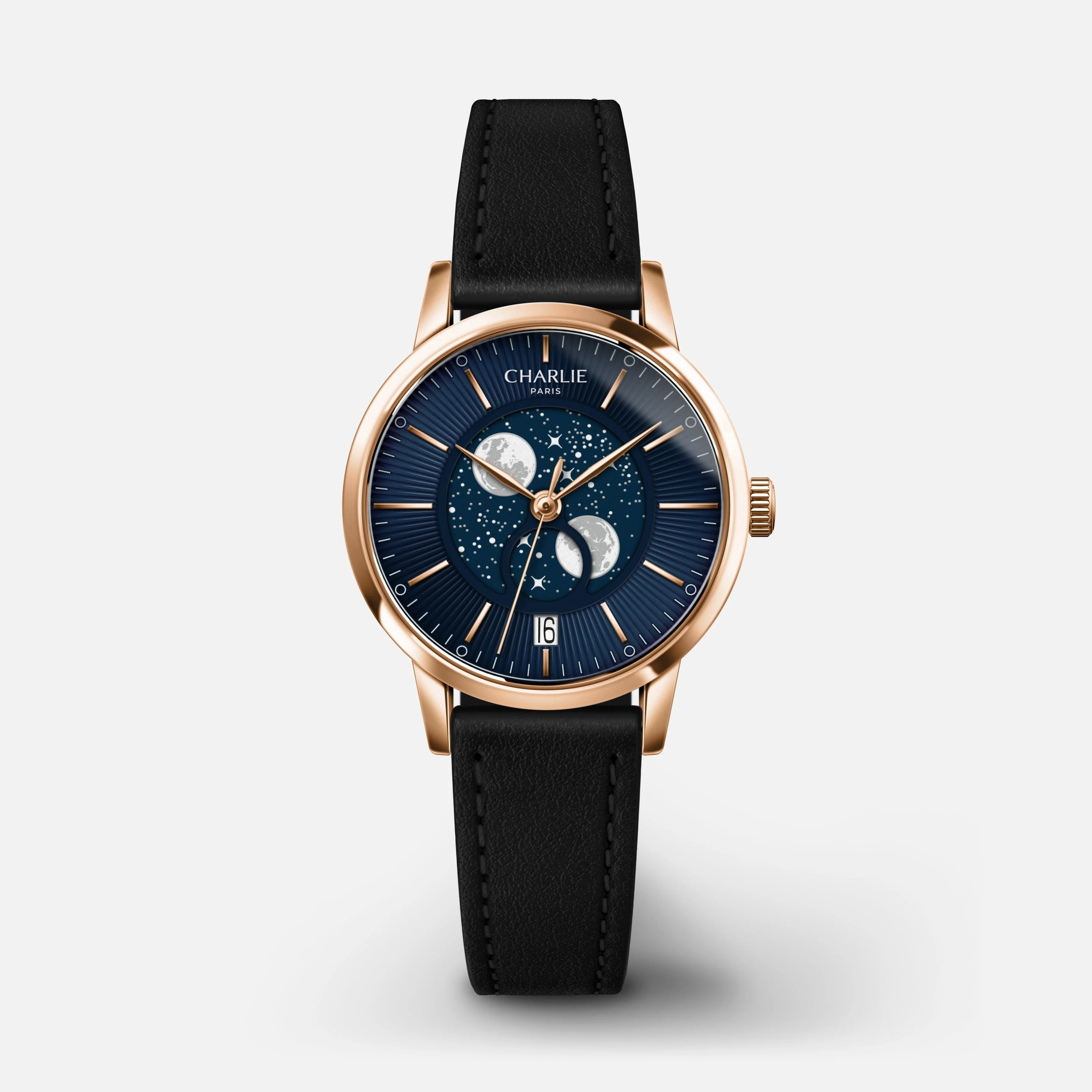 SULLY - Phase de Lune - Doré rose & Bleu - Image 18